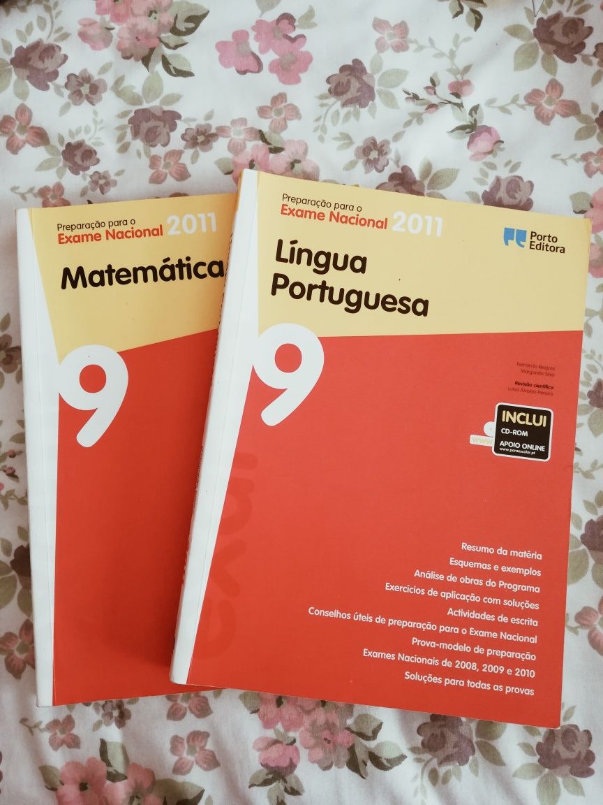 Livros de apoio ao estudo