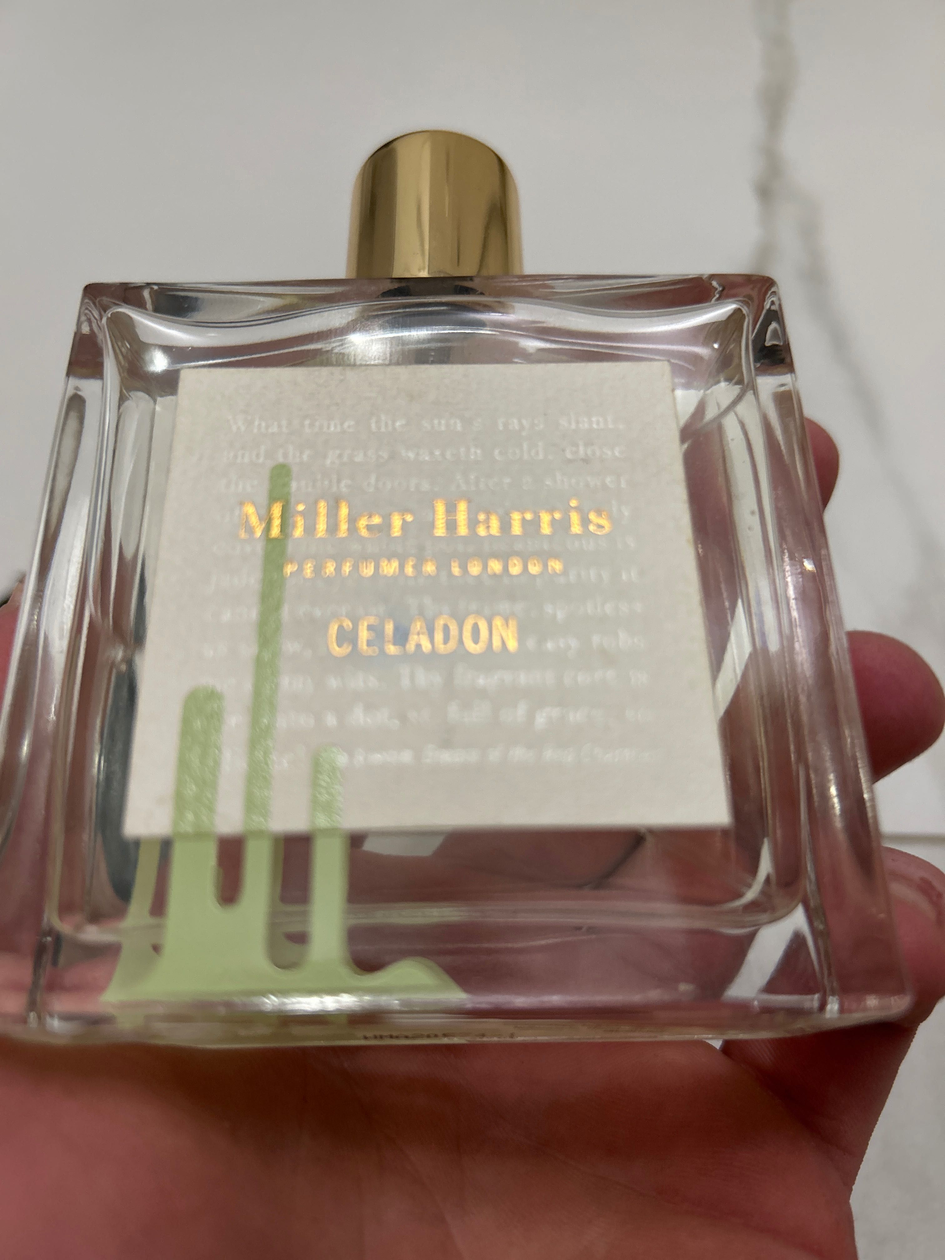 Sprzedam nowe perfumy Miller Harris Celadon poj.100ml oryginalne
