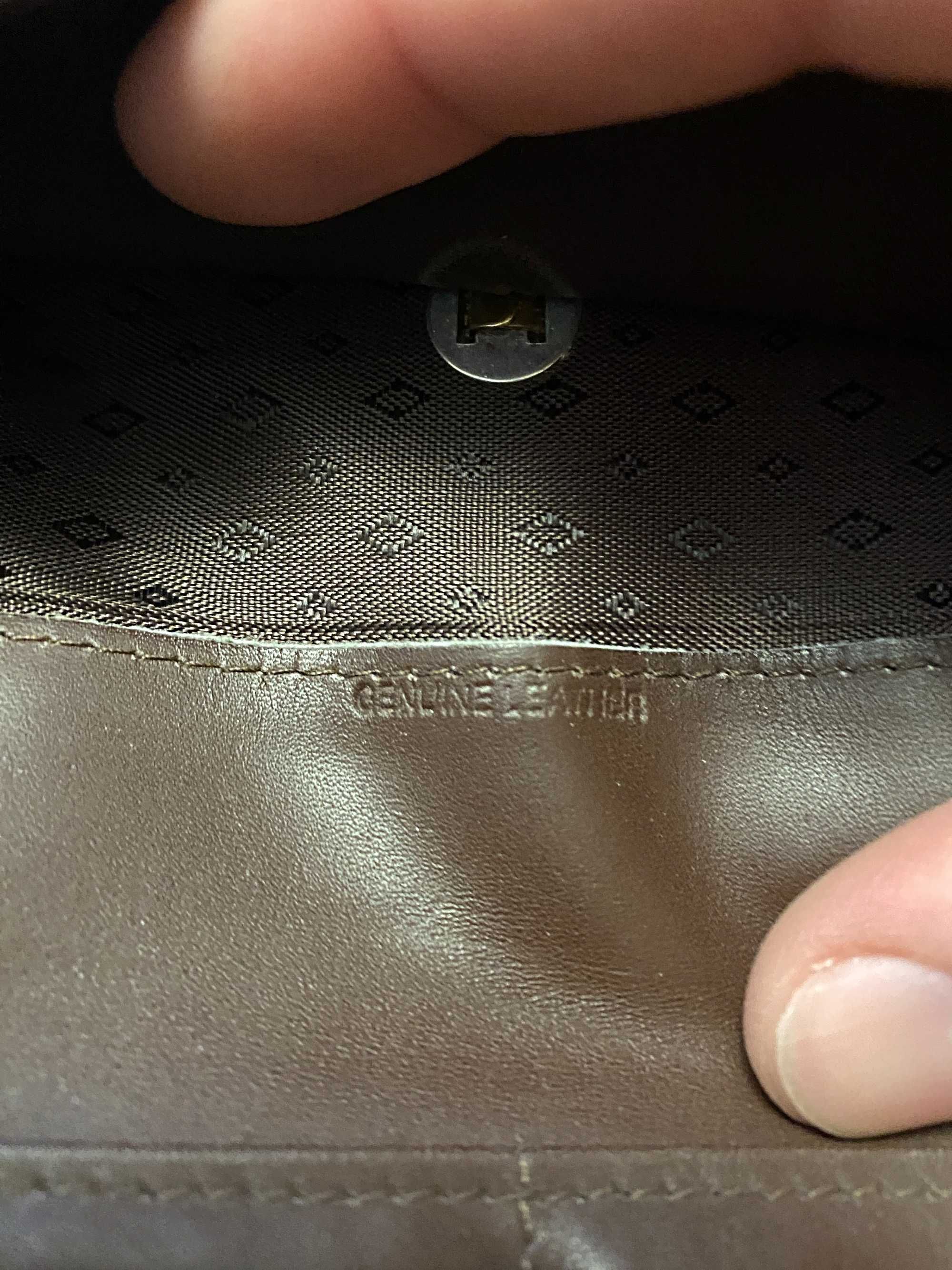 Редкий винтажный Кошелек Coach Bleecker Camel Combination Wallet
