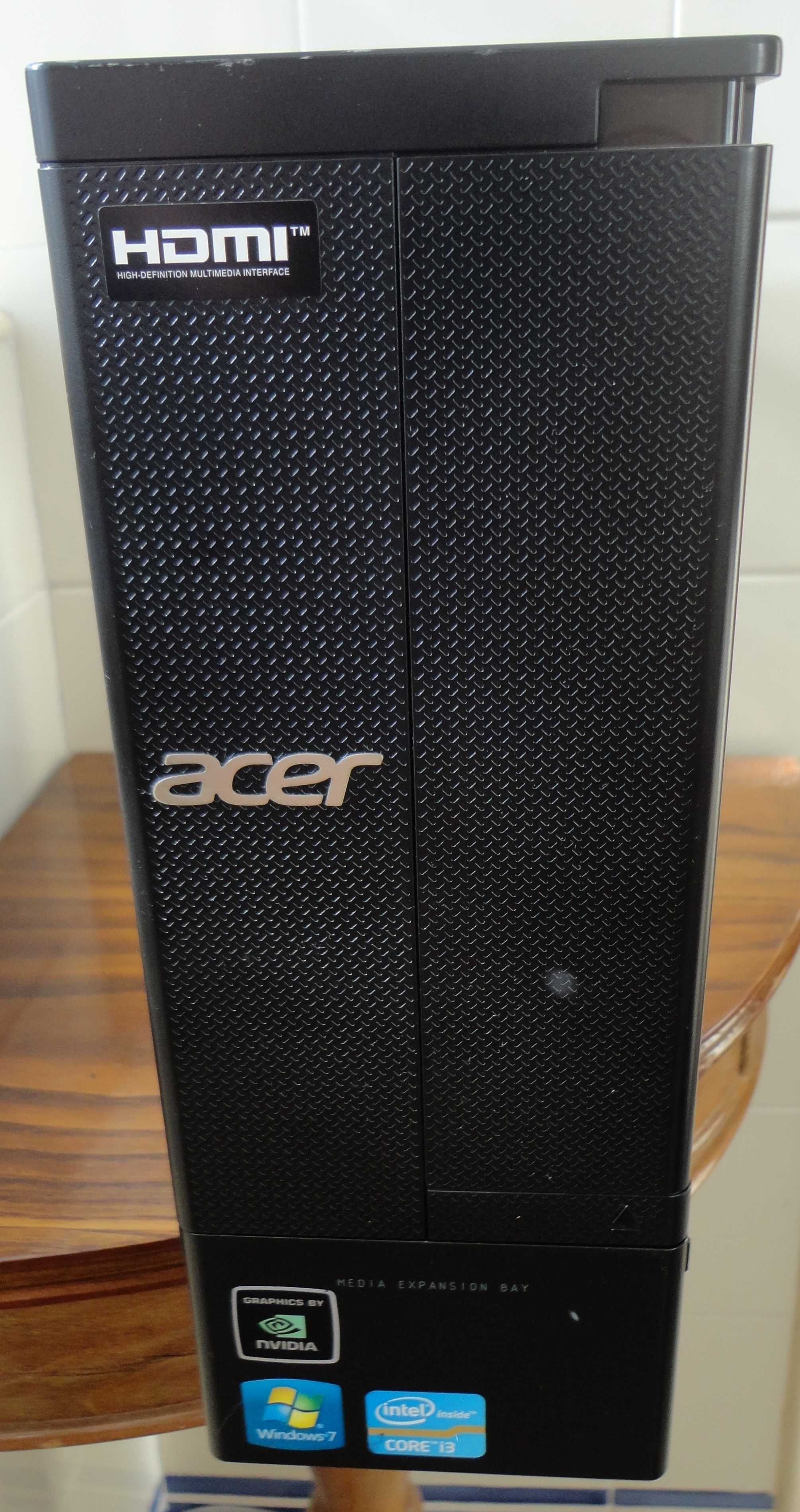 Computador ACER I3 INTEL 3,3GHz 16GB NVIDIA 2GB SSD 500GB WIN10