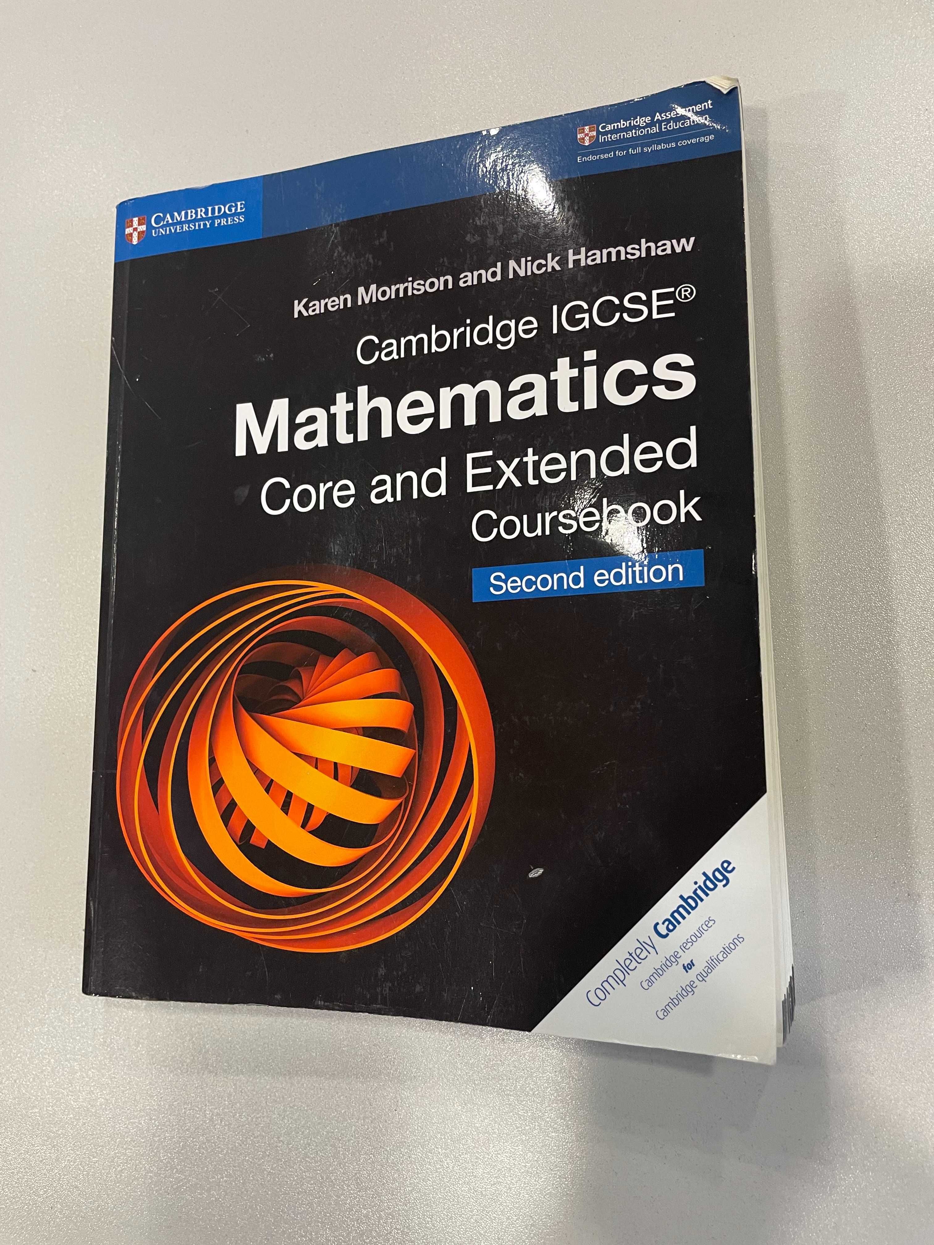 Cambridge IGCSE Mathematics Core and Extended Coursebook