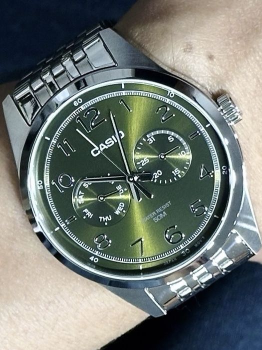 Годинник чоловічий Casio MTP-E340D-7A Оригінал Гарантія Часы Касио