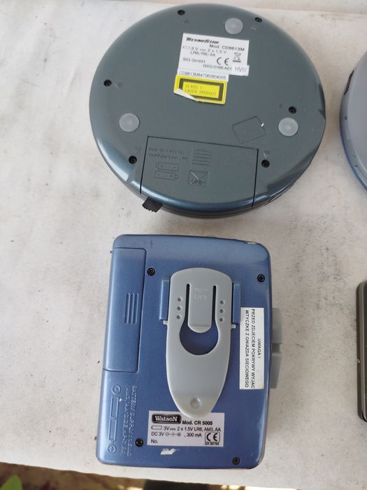 Stare walkmany odtwarzacze