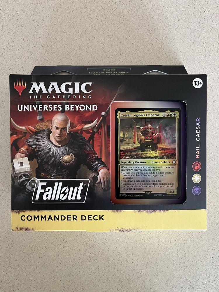 Mtg Commander Deck Fallout Hail Caesar