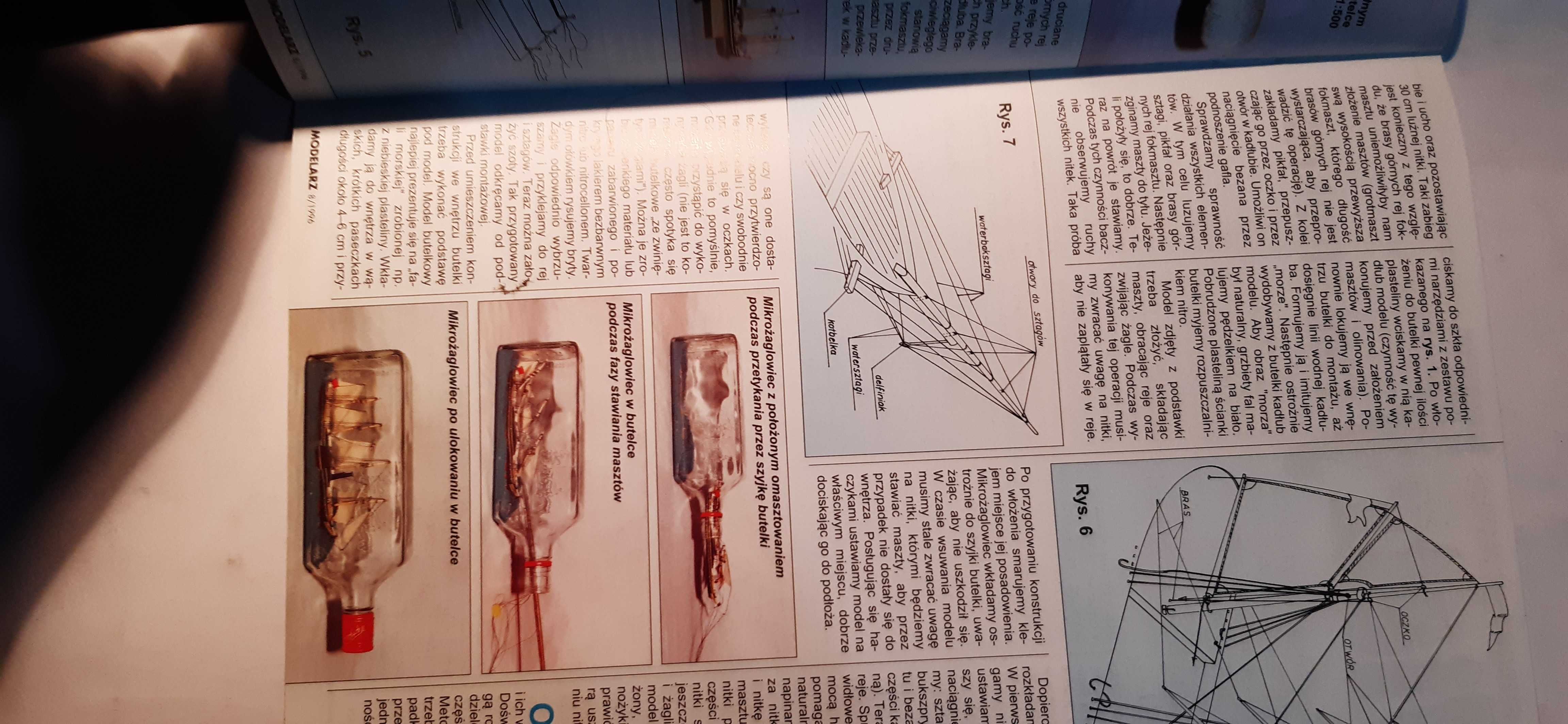 stare czasopismo modelarz 8/1996