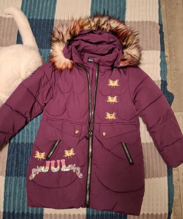 Зимова куртка для дівчинки