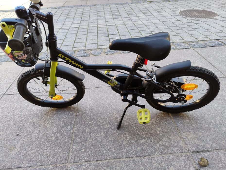 Rower dziecięcy Btwin 500 dark hero 16