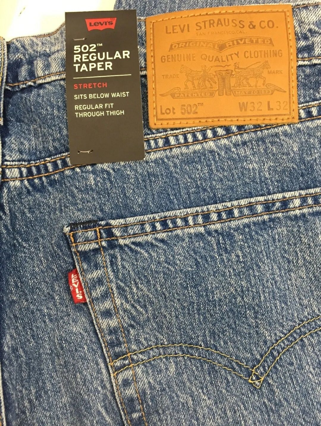 Levis Premium 502 Regular Taper 32x32