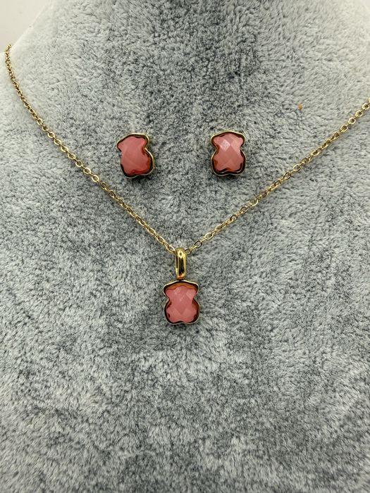 Komplet naszyjnik kolczyki Mis tous