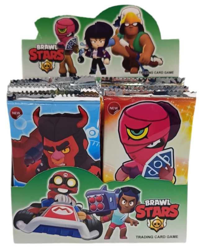 Karty Brawl Stars 36 Saszetek Booster 288 Kart + Paragon / FIRMA