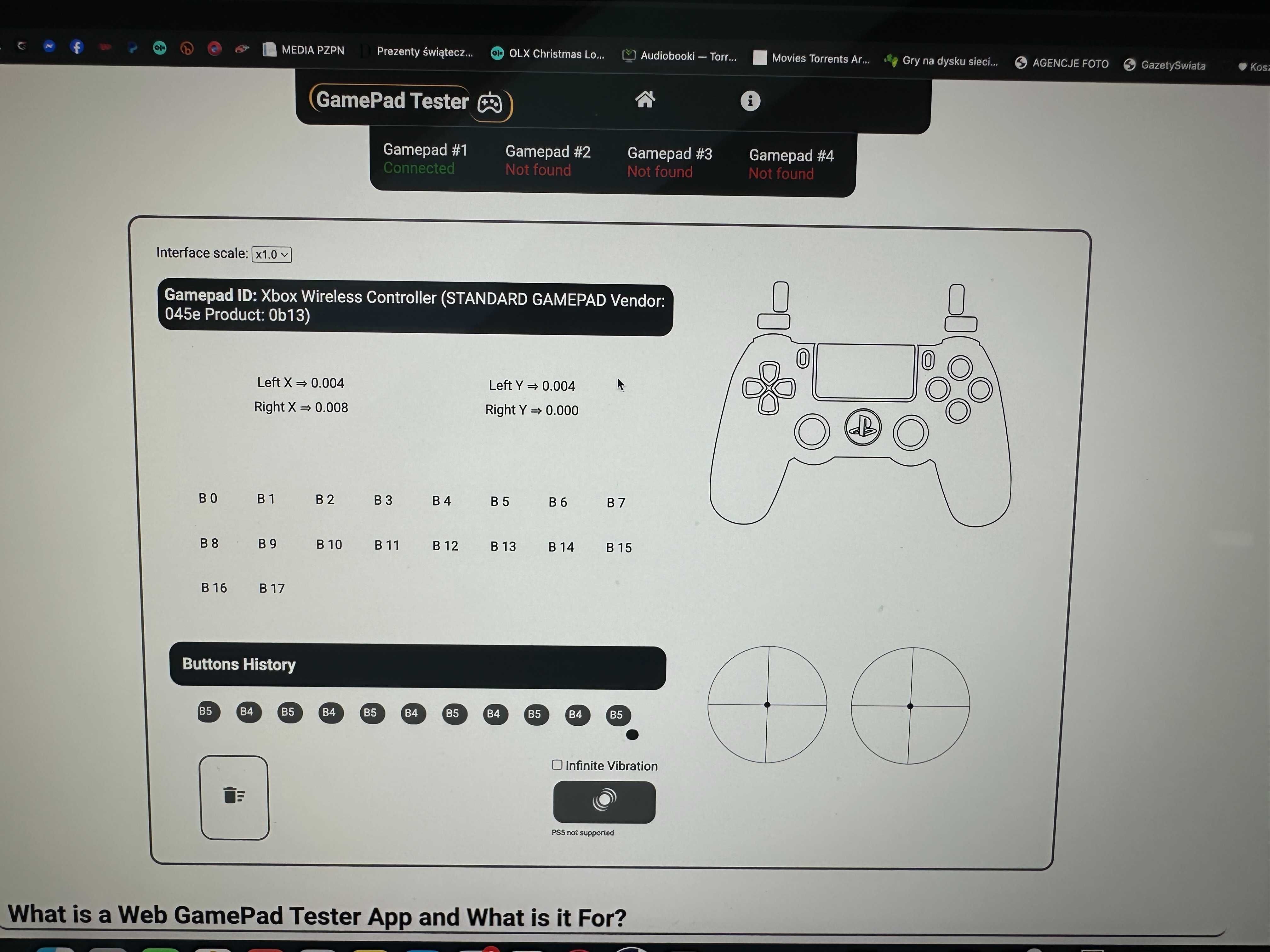 Pad Xbox One X - 1914 Czarny (0007)
