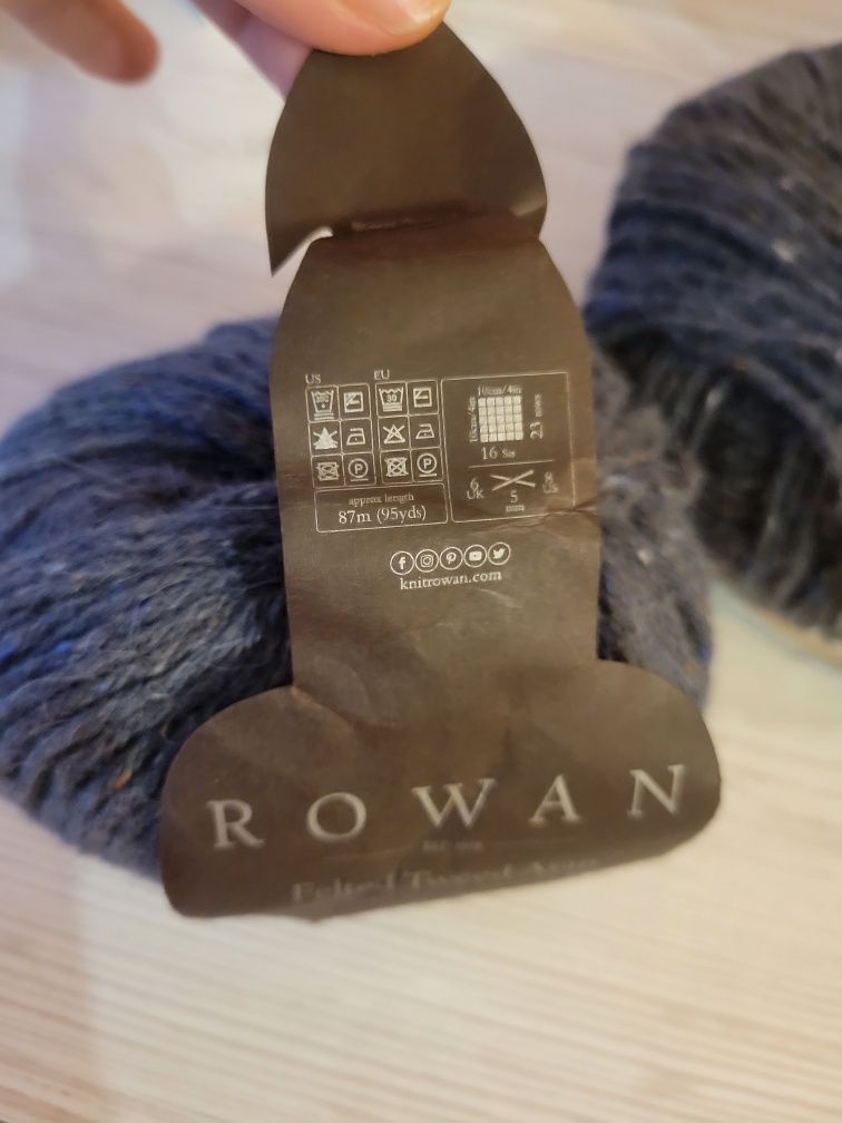 Пряжа rowan felted tweed aran