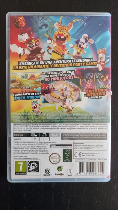 Jogo Rabbids Party of Legends Nintendo Switch
