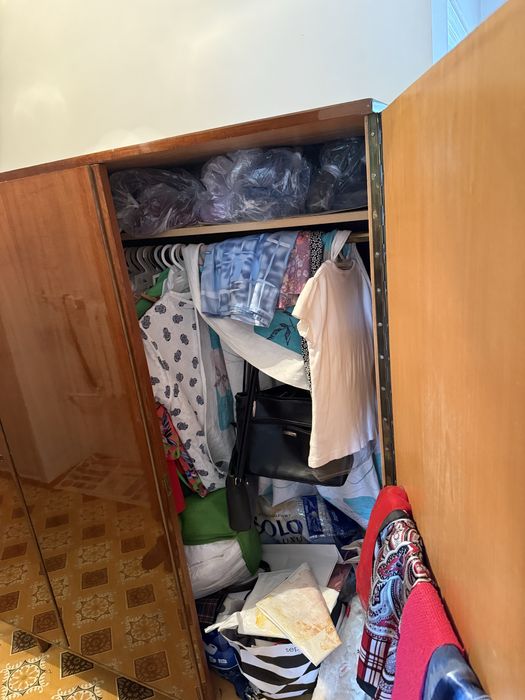 Szafa z czasów PRL, Vinatage, cała drewniana
