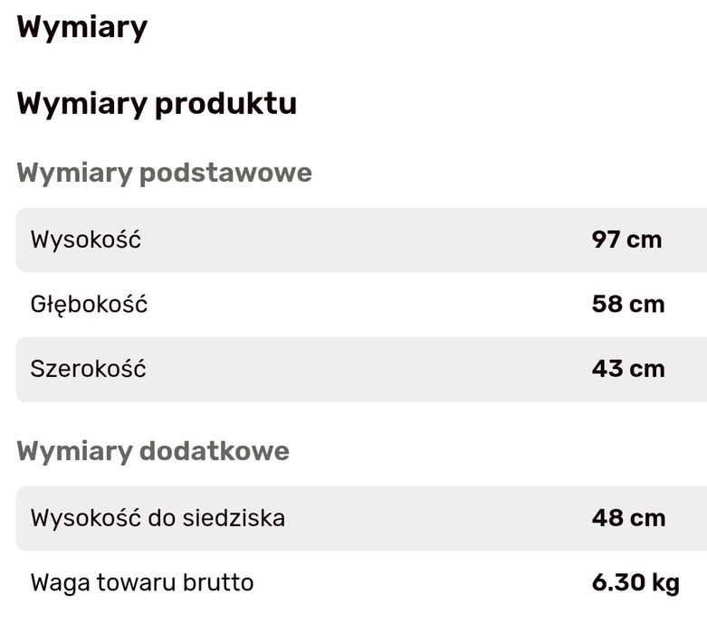 Sprzedam 6 krzeseł jak nowe Batik z Agata Meble Wawa