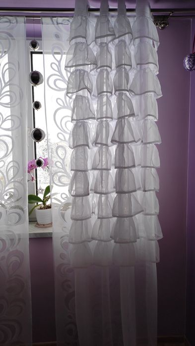 Firana woalowa na przelotkach 250/140