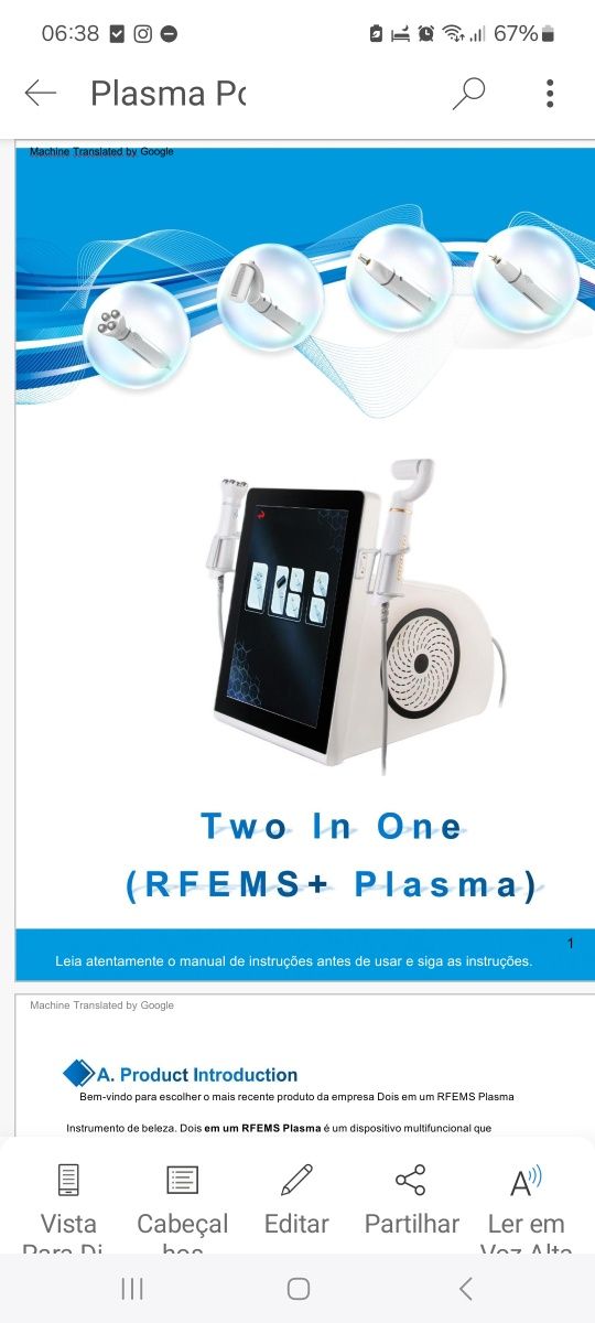 Jacto plasma +RF+ EMS
