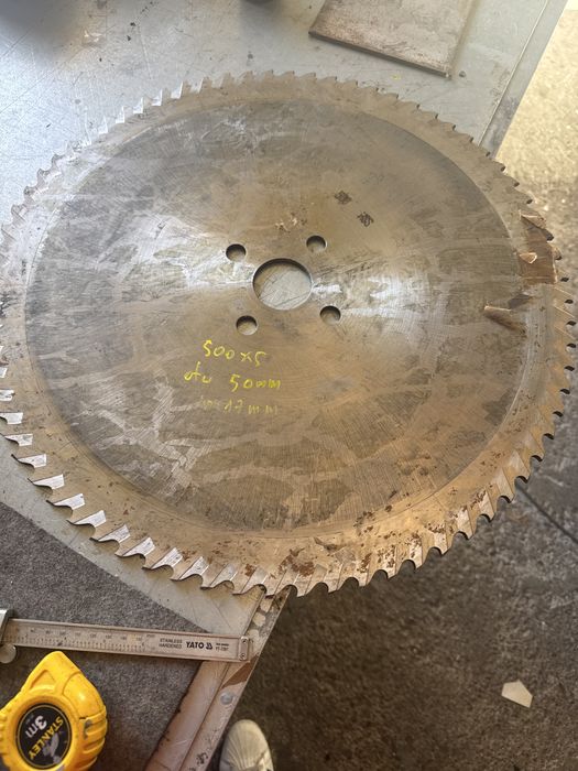 Piła segmentowa HSS 500x 5