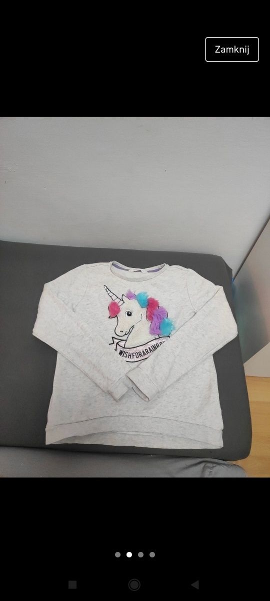 Bluza z jednorożcem