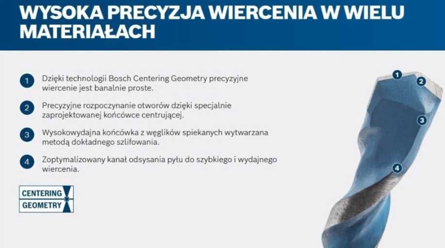 Bosch Professional 4x zestaw wierteł wielozadaniowych EXPERT CYL-9 4-8
