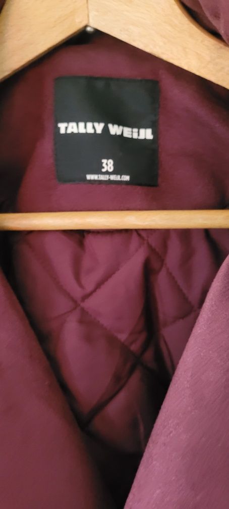 Ramoneska welurowa bordowa Tally Weijl Weijl  r.38