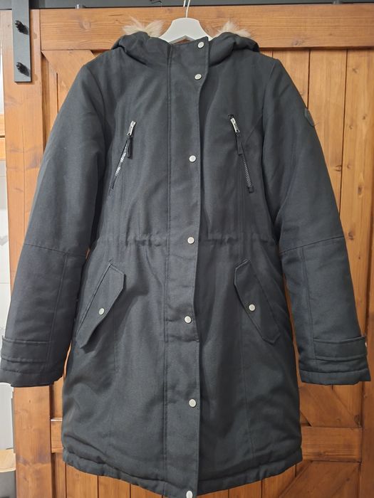 Zimowa kurtka Vero Moda M zimowy płaszcz ocieplana kurtka parka
