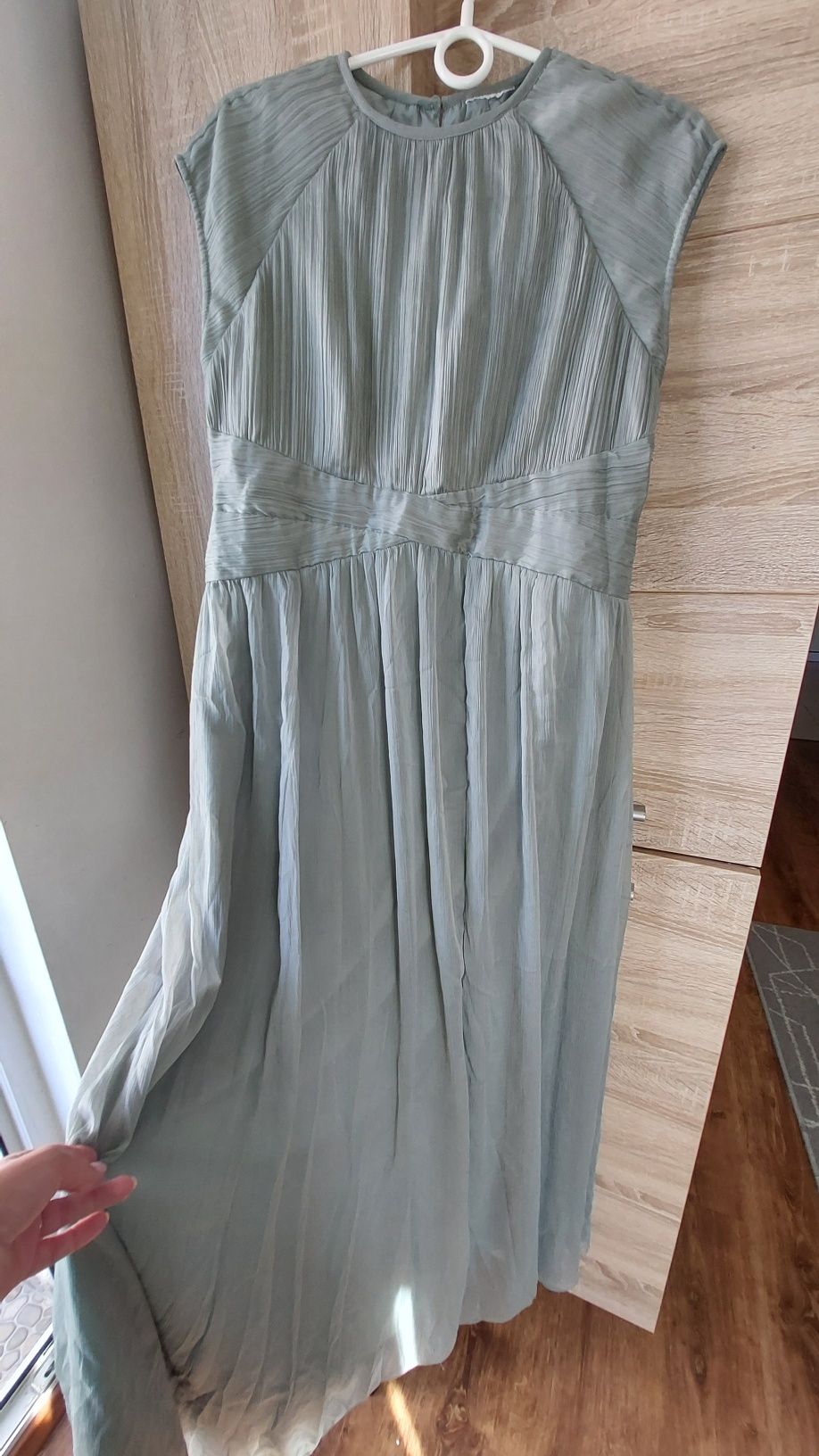 Sukienka maxi długa ciążowa elegancka ASOS M
