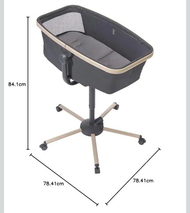 Łóżeczko 3w1 leżaczek i krzesełko do karmienia Maxi Cosi Alba Beyond G