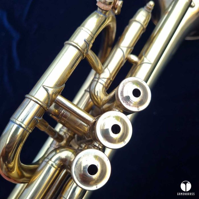 F. Besson Brevete Bb kornet ustnik Courtois Special gamonbrass