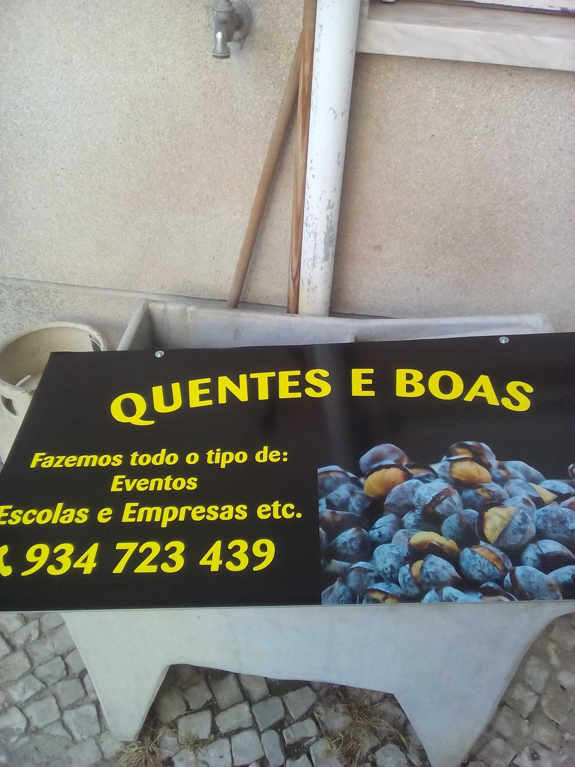 Magusto Assador de Castanhas Branquinhas