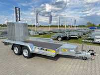 Lorries TPM35  przyczepa 365x180 cm, DMC 3500kg do przewozu koparki, koparka