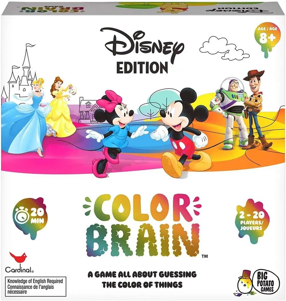 Настольная семейная игра Colorbrain - Color Brain Disney Edition англ.