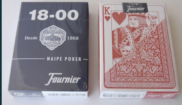 Baralho cartas de sueca ou poker fournier 18-00