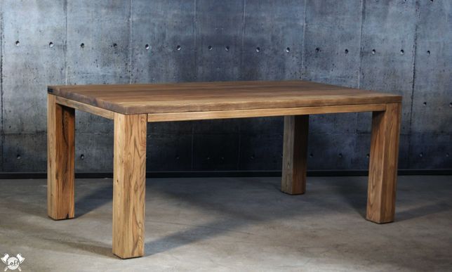 Stół drewniany SIMPLE stół loftowy