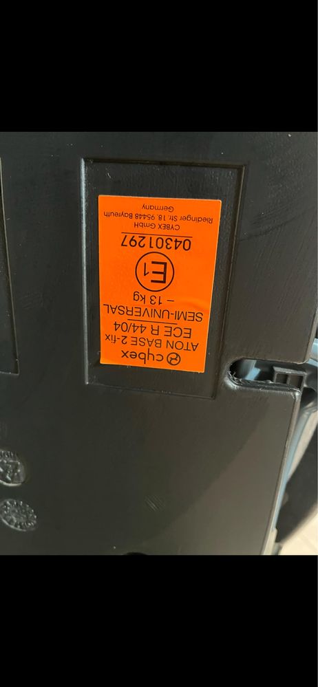 Fotelik samochodowy cybex aton 5 razem z bazą