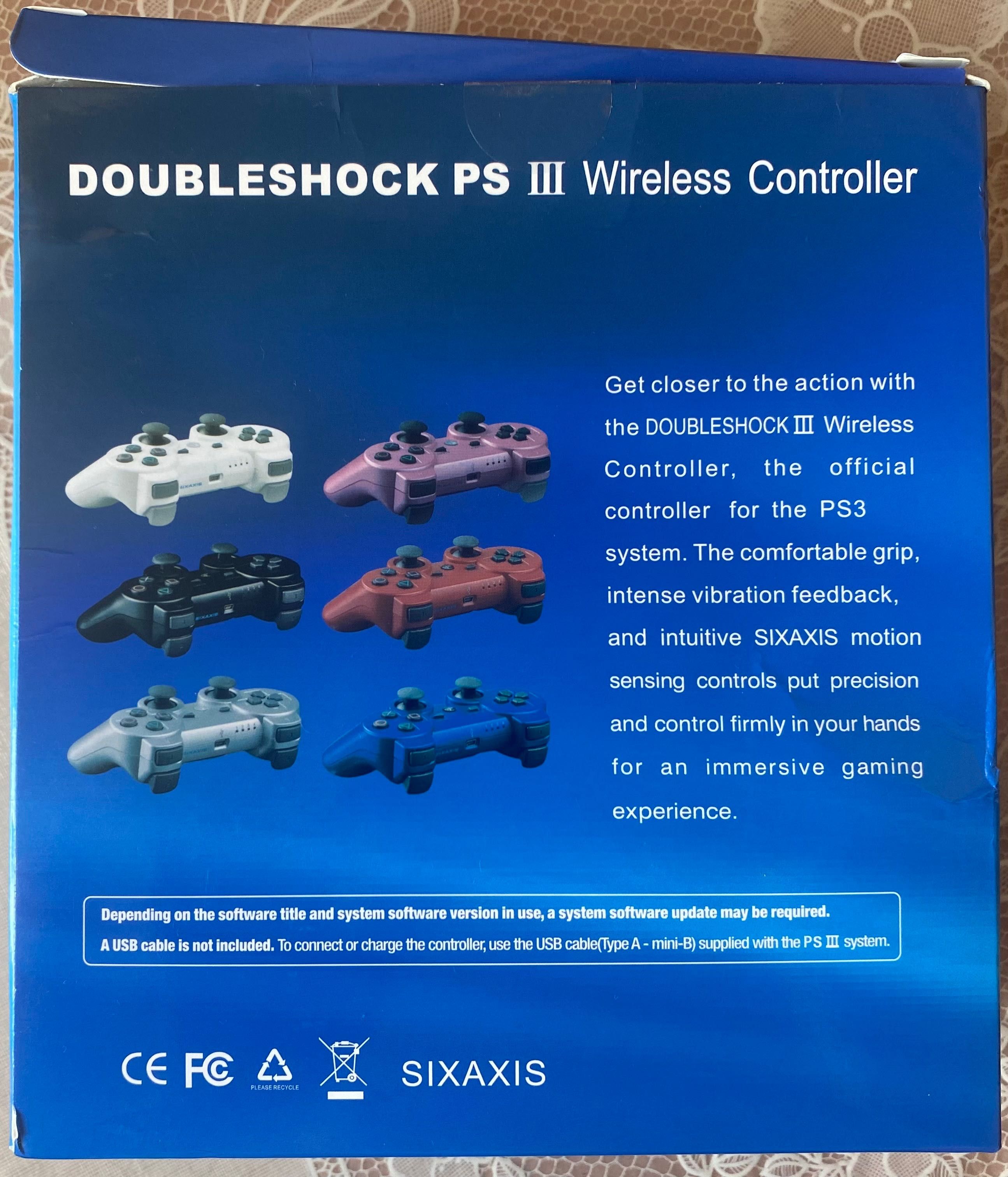Геймпад безпровідний Doubleshock PS III Wireless Controller