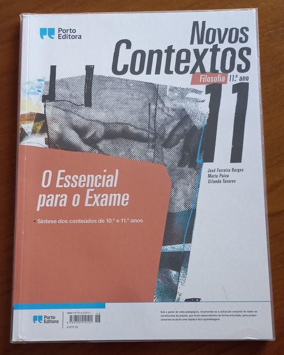 Livro "Novos Contextos"  Filosofia 11° ano