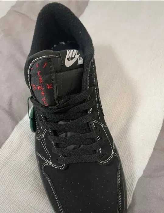 Jordan1RetroLowOGSPTravis Scott Black Phantom R.39