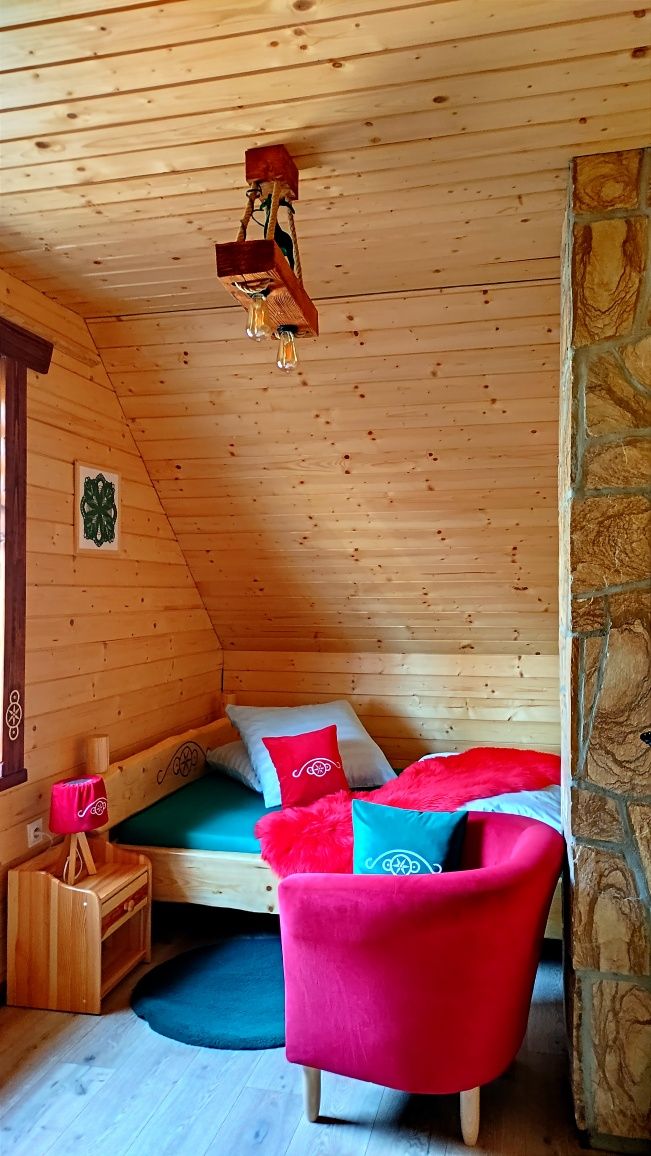 Domek Nad samą rzeką jacuzzi Sauna8os. kominek noclegi Brenna Ustroń