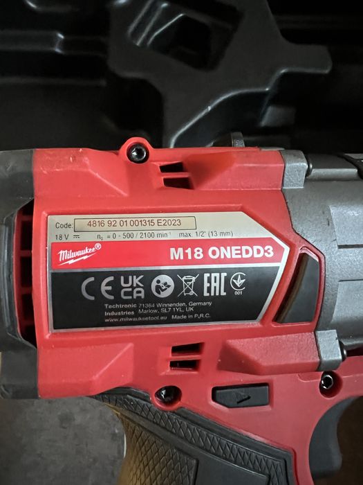 Безщітковий Акум.шуруповерт Milwaukee M18 ONEDD3