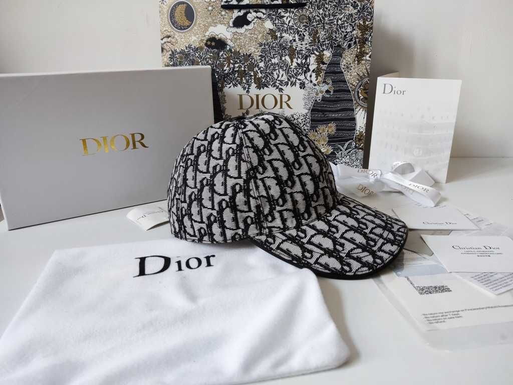 Dior Męska damska czapka z daszkiem bejsbolówka, Francja