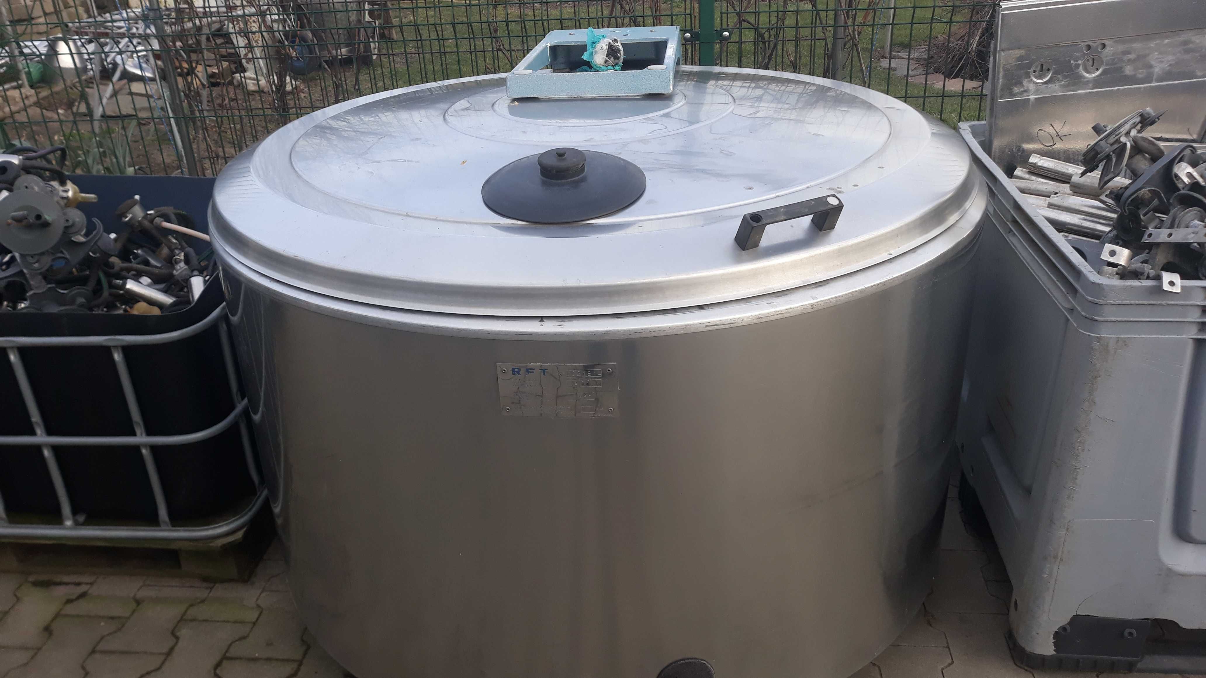 zbiornik chłodnia tank schładzarka schładzalnik do mleka od 300 -1600L