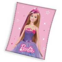 Barbi Koc Dyży Coralowy Dziecięcy Barbie 150 X 200 Cm Nakrycie