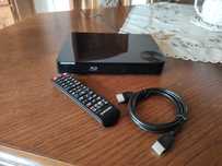 Odtwarzacz Blu-ray Samsung BD-F5100, pilot, kabel HDMI