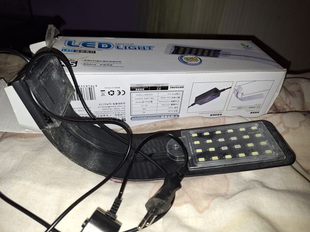 Lampa Led do akwarium