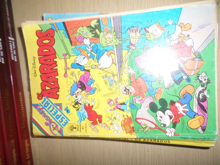 6 livros Banda desenhada