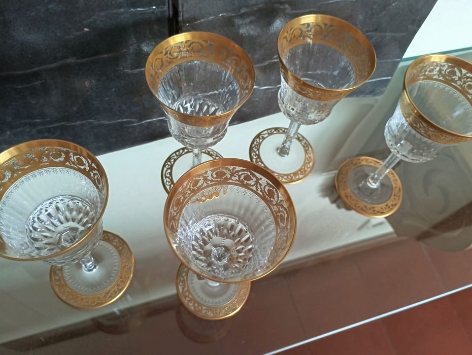 Copos Cristal Frances Saint Louis