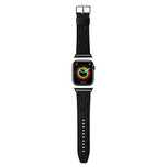 Karl Lagerfeld Pasek KLAWMSAKLHPK Apple Watch 38/40/41mm czarny/blac