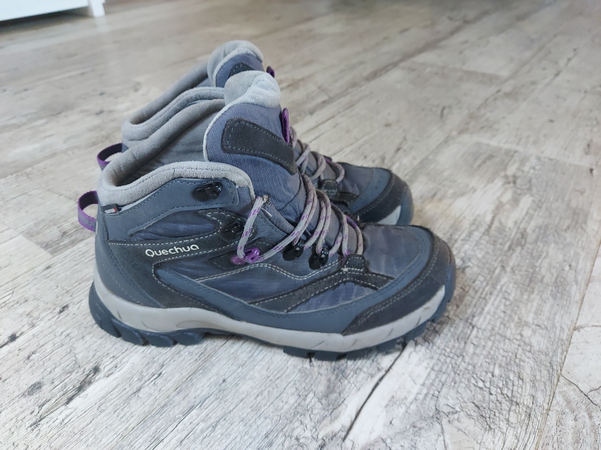 Buty w góry trekkingowe Quechua Forclaz 500L greyr. 38