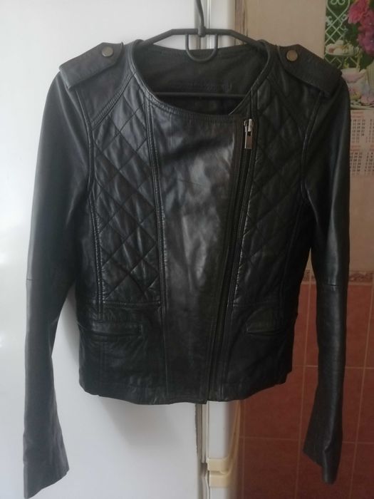 Женская кожаная куртка .косуха